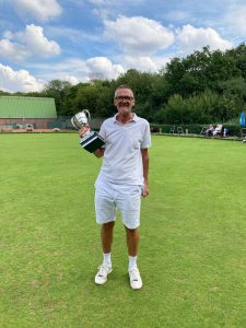 Kevin Bates Walthamstow and District Singles Champion 2022